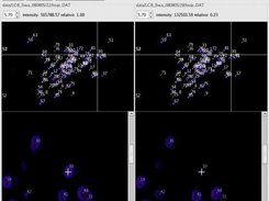 Comparison of two HD exchange time points, with assignments