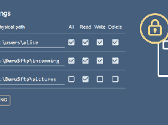 Buru SFTP Server Screenshot 1