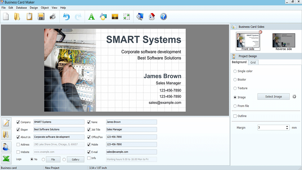 nch cardworks business card software review