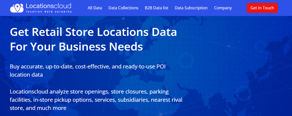Locationscloud Screenshot 1