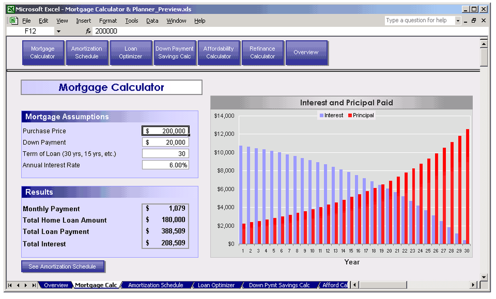 Business Planner Screenshot 1