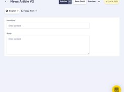 ButterCMS Screenshot 1