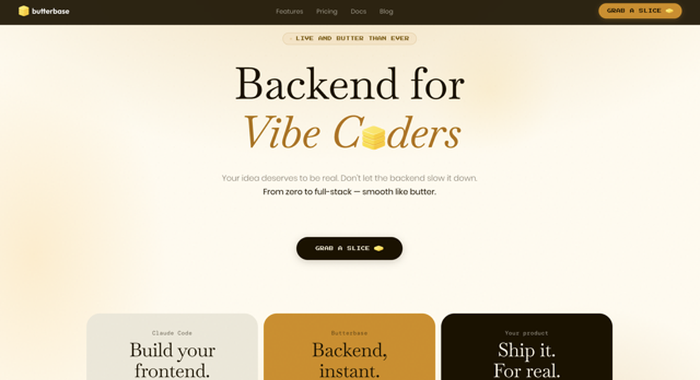 Butterbase Screenshot 1