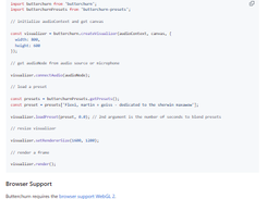 Butterchurn Screenshot 1