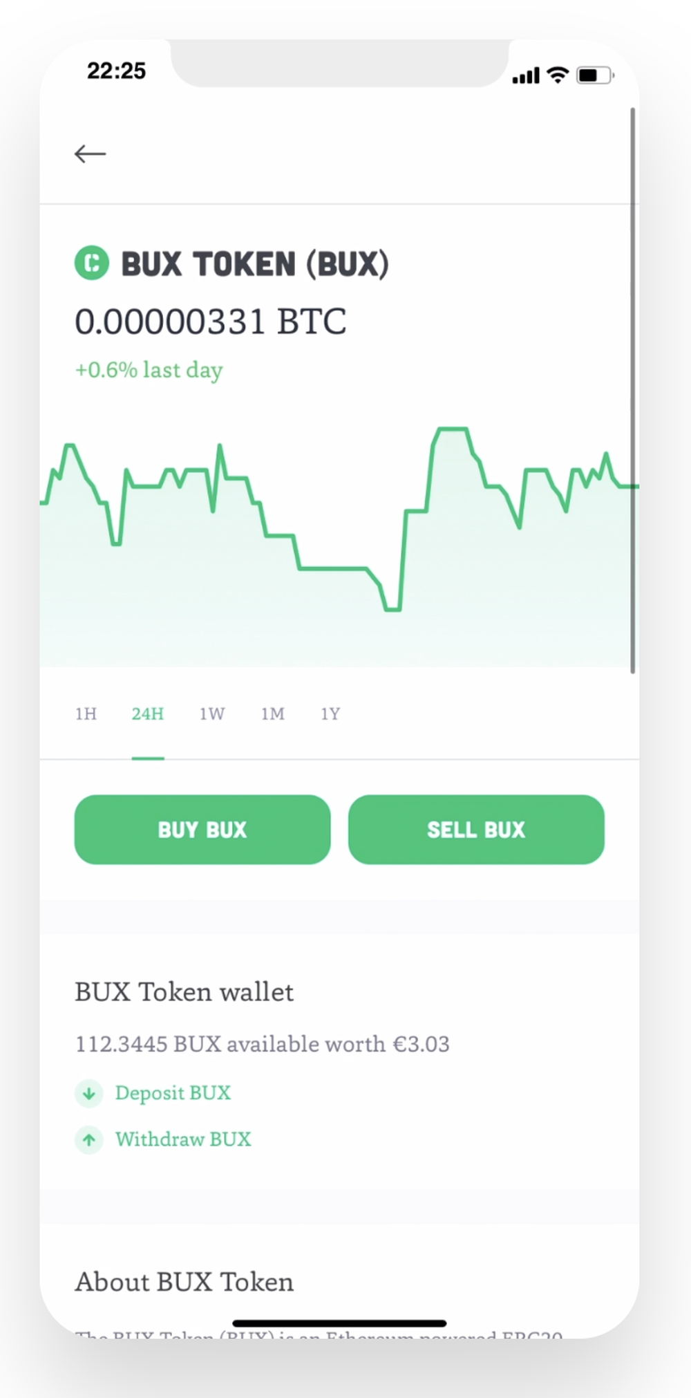 BUX Screenshot 1