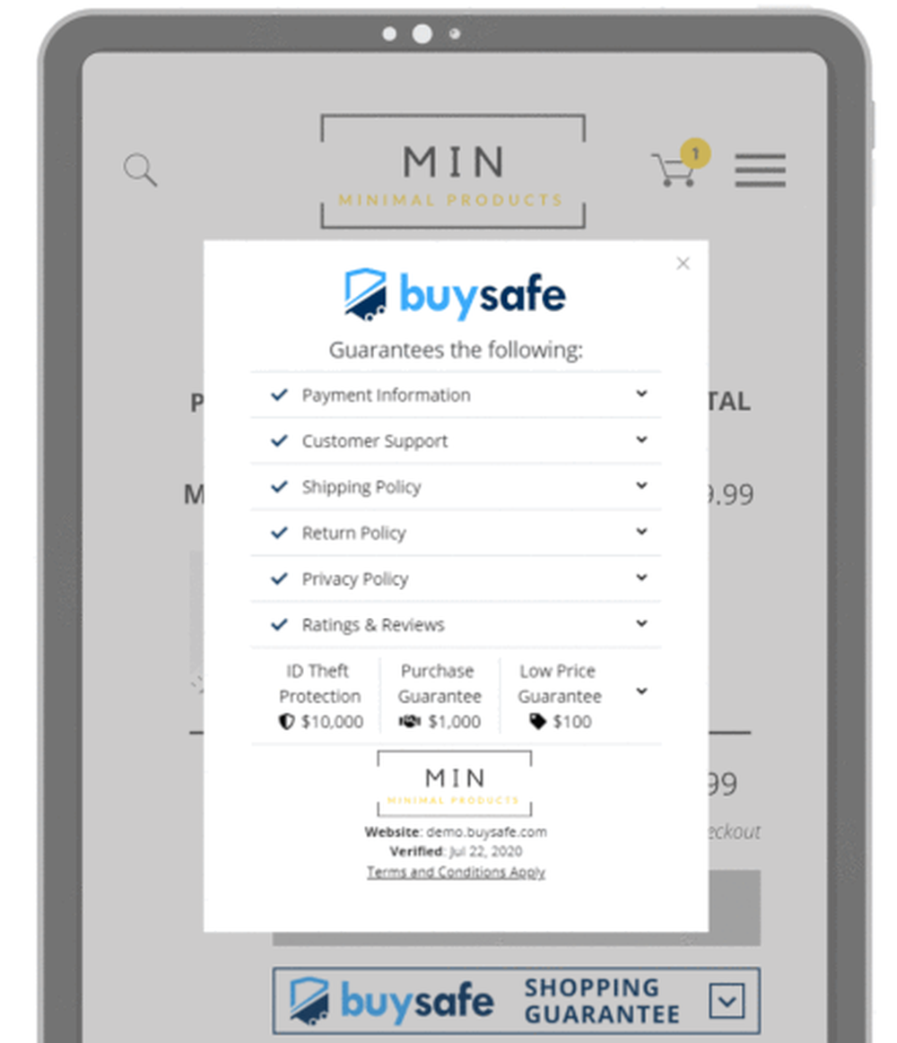 BuySafe Screenshot 1