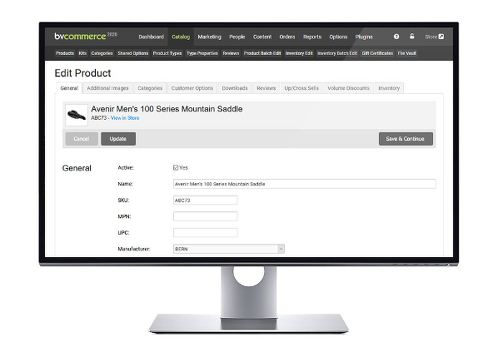 BV Commerce Screenshot 1