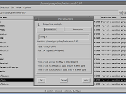 bxfm information dialog