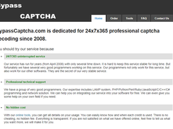 BypassCaptcha.com Screenshot 1