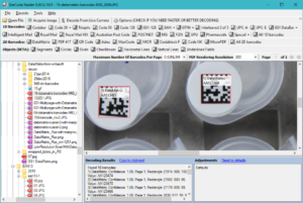 ByteScout BarCode Reader SDK Screenshot 1