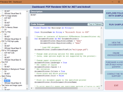 ByteScout PDF Renderer SDK Screenshot 1