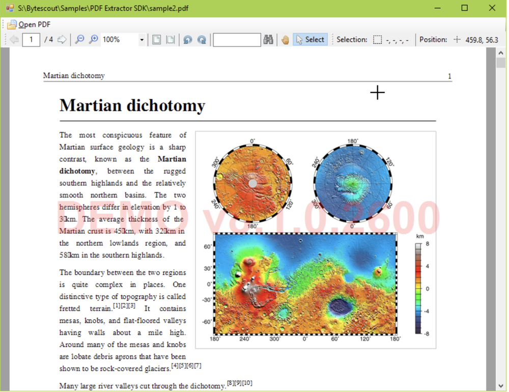 ByteScout PDF Viewer SDK Screenshot 1