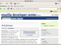 byzgl-desktop running the 'Web Browser' extension (II)