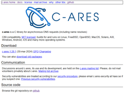 C-ARES Screenshot 1