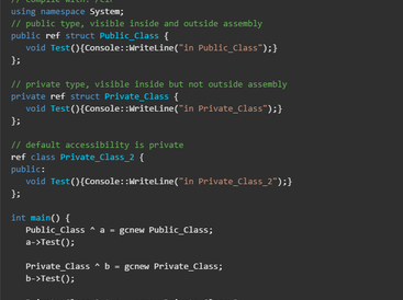 C++/CLI Screenshot 2