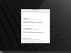 Change station behavior option in Linux Mint 20