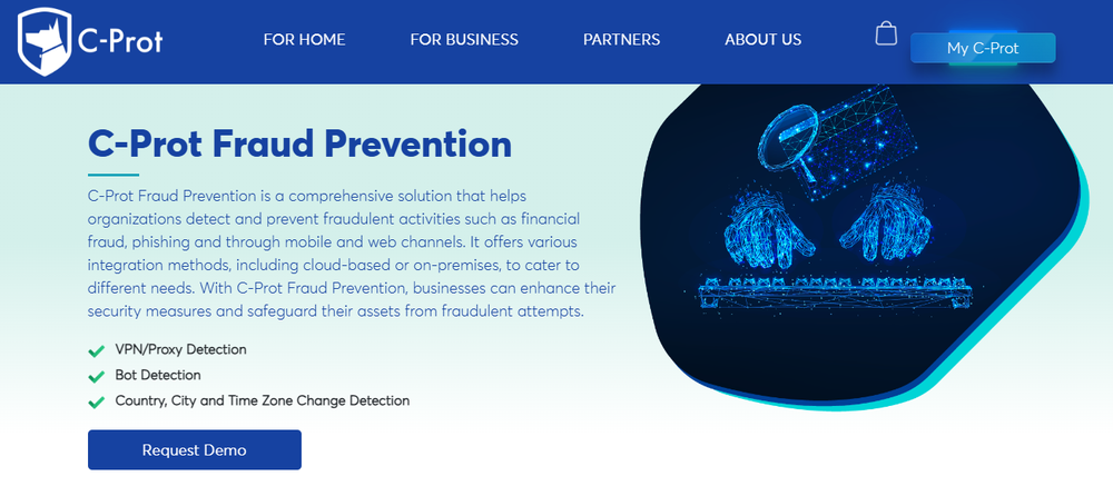 C-Prot Fraud Prevention Screenshot 1