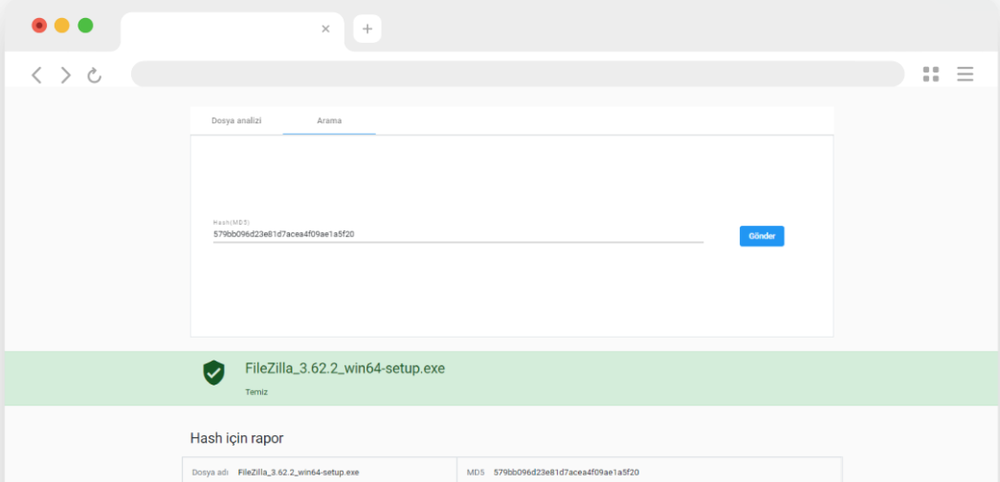 C-Prot Threat Intelligence Portal Screenshot 1
