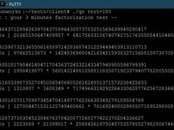 Your factorization  software test feature with 180-bit inputs (Linux)