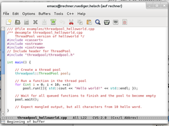 ThreadPool hello world
