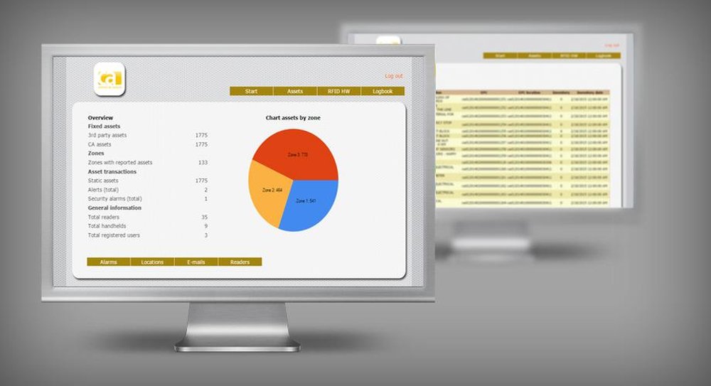 CA RFID Asset Management Screenshot 1