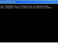 Launching the tool from Windows command line