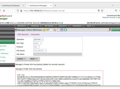 Manager SSH Key Setup