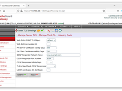 CacheGuard PKI Settings