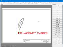 cad4tcl - drafting elements