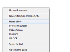 Tray bar CaddyWPS screenshot