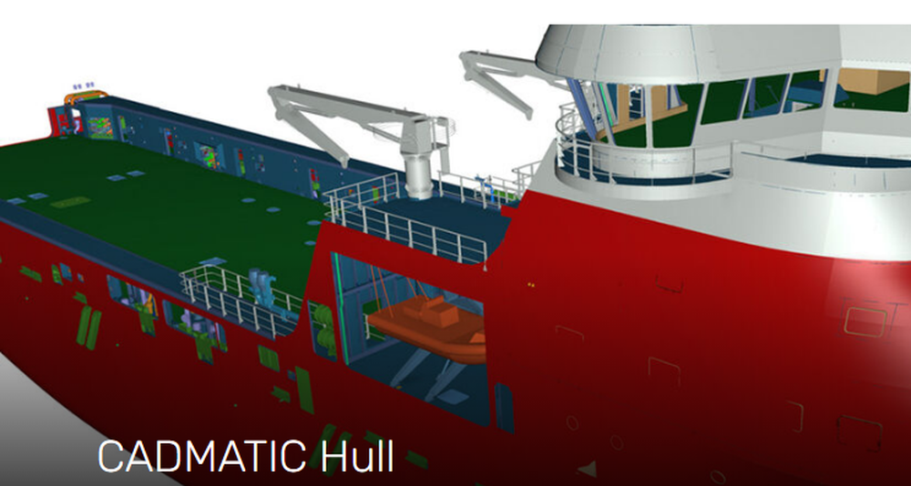 CADMATIC Hull Screenshot 1