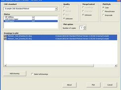 CAD Standard Plottool  Batch plot