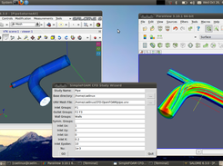 CFD study using Salome and OpenFOAM