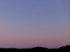 A sunrise sky