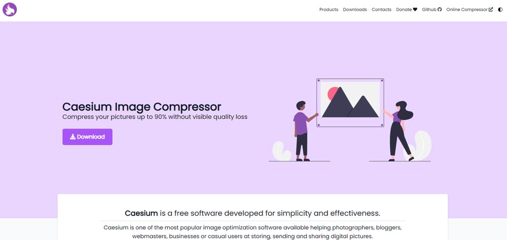 Caesium Image Compressor Screenshot 1