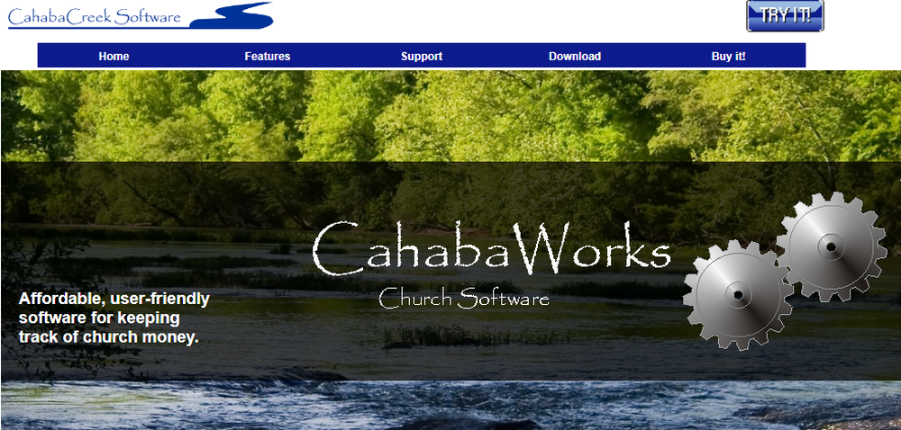 CahabaWorks Church Software Screenshot 1