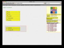 CAIRNS Main Menu