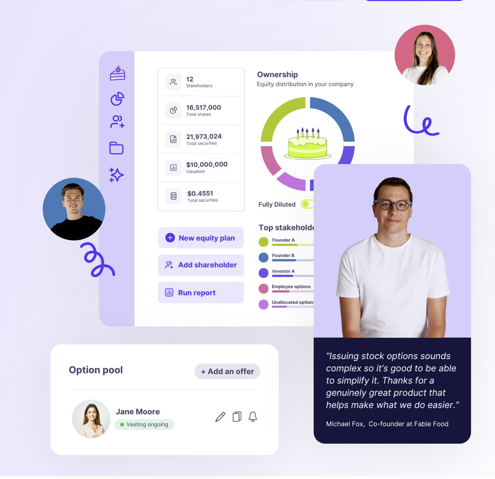 Cake Equity Screenshot 1