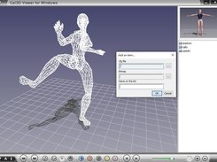 Cal3dViewer  Screenshot 3