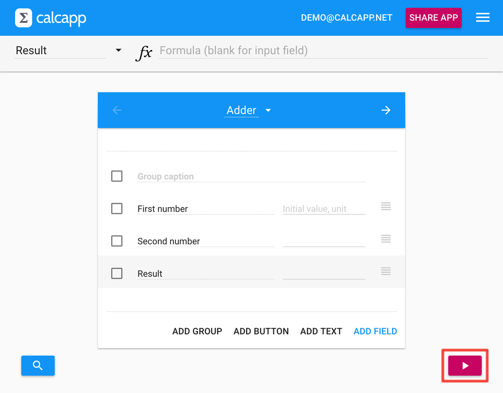 Calcapp Screenshot 1