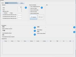 Salud Control Pantalla Principal
