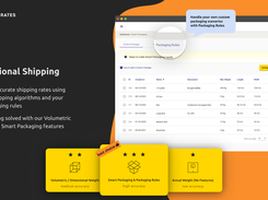 Calcurates Dimensional Shipping