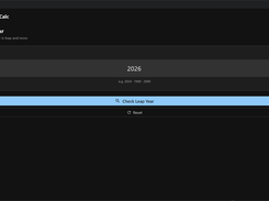 Calendar Calc v2.0 Screenshot 2