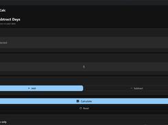 Calendar Calc v2.0 Screenshot 5