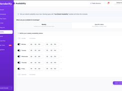 Calenderify availability time