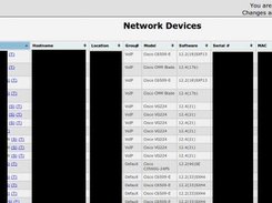 Networking module listing