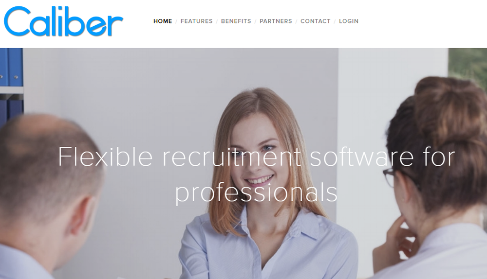 Caliber Recruitment Software Screenshot 1