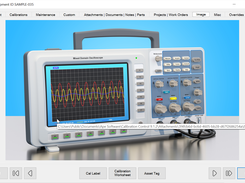 Image Tab of Equipment Dialog