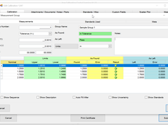 Measurement Group Dialog