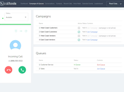 Agents can easily join outbound dialing campaigns and inbound call queues all in once place.